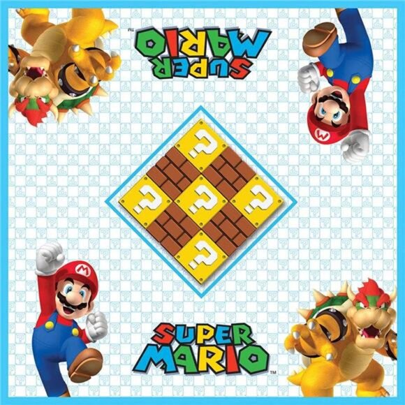 Super Mario Checkers & Tic-Tac-Toe Collector's Game Set for 2 players - Picture 4 of 8